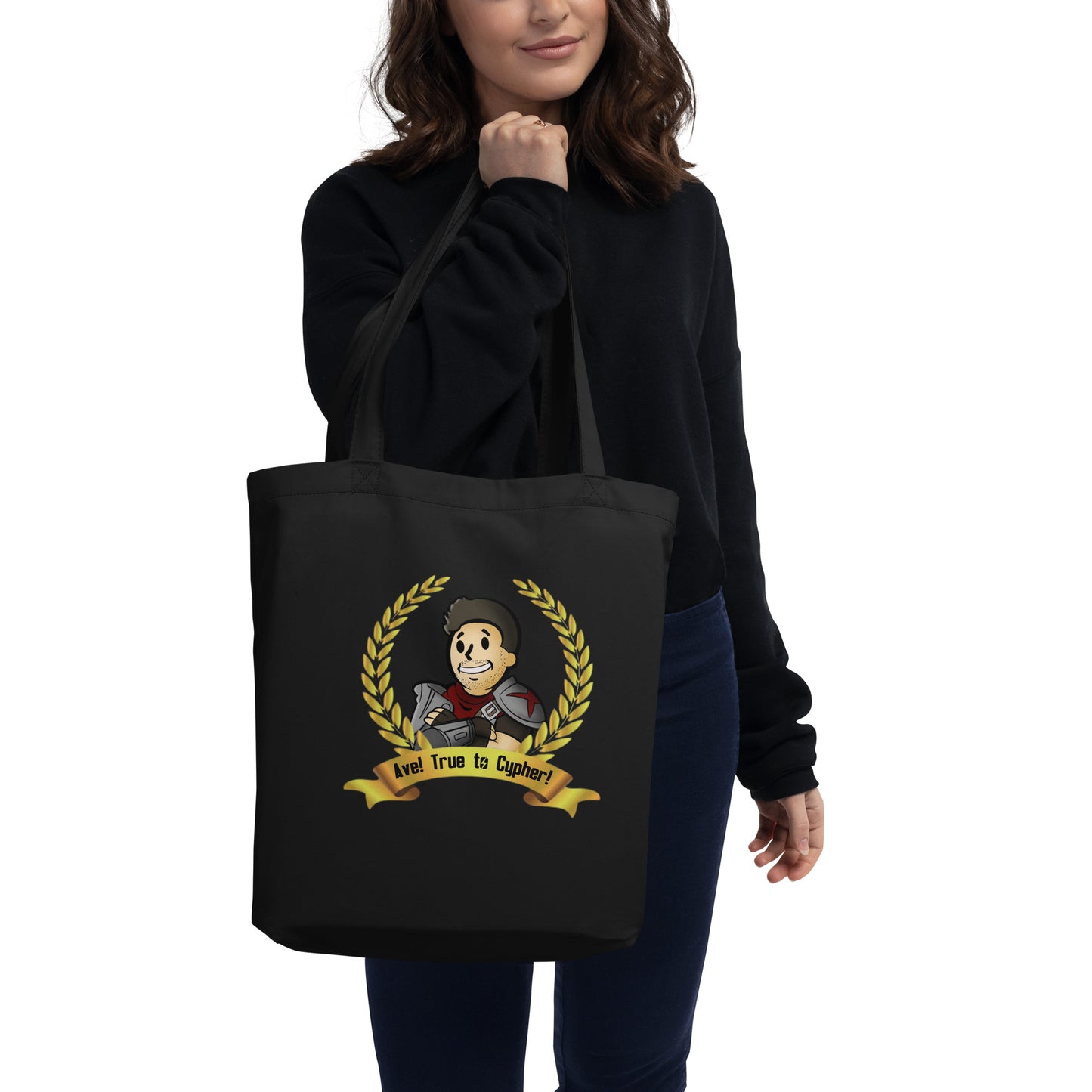 Ave! True to Cypher! Tote bag